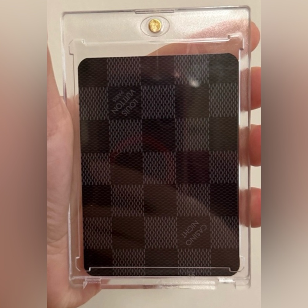 Louis Vuitton 9 Of ’S Playing Card With Clear Case View 2